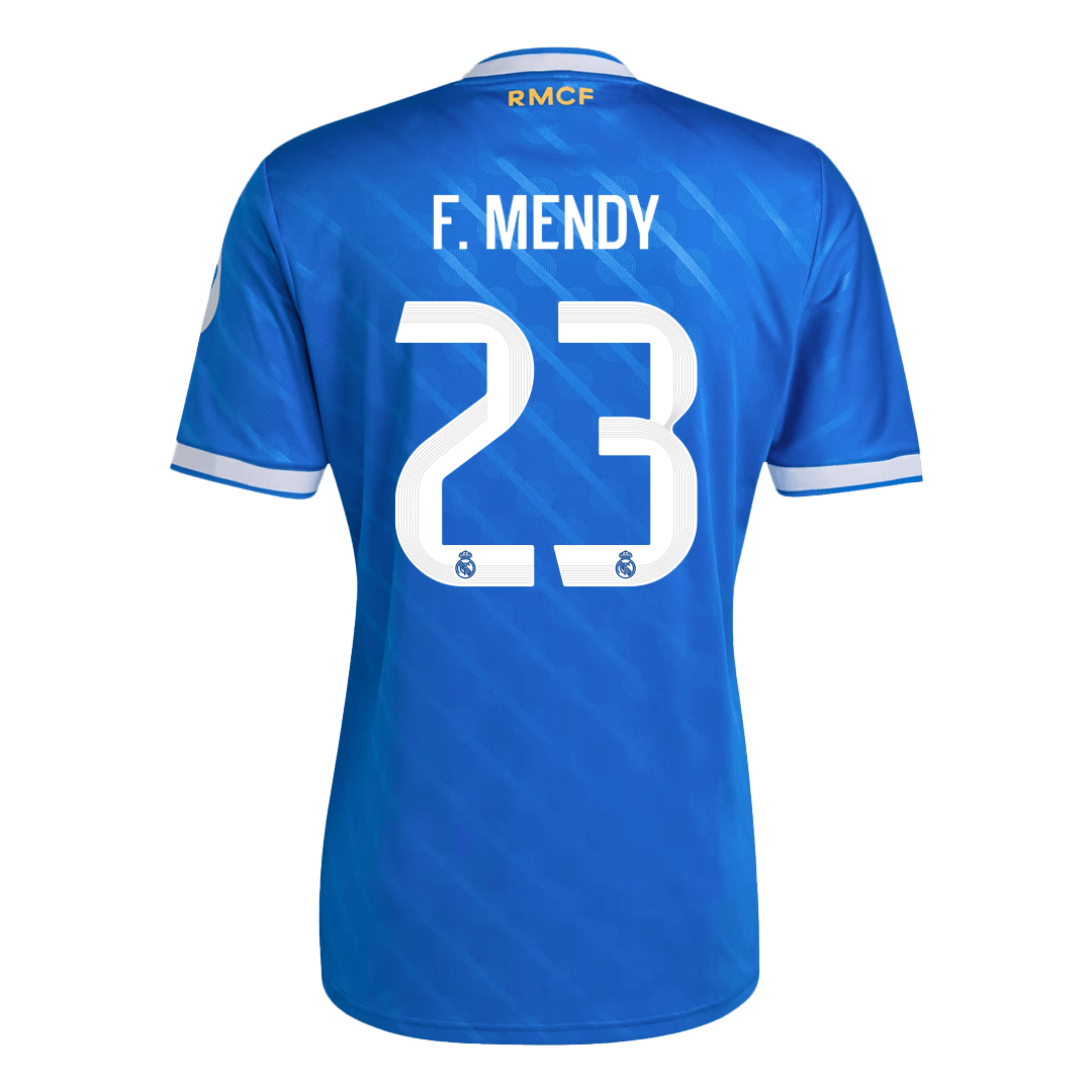 F. MENDY #23 Real Madrid Third Away Soccer Jersey 2025/26 - Image 3