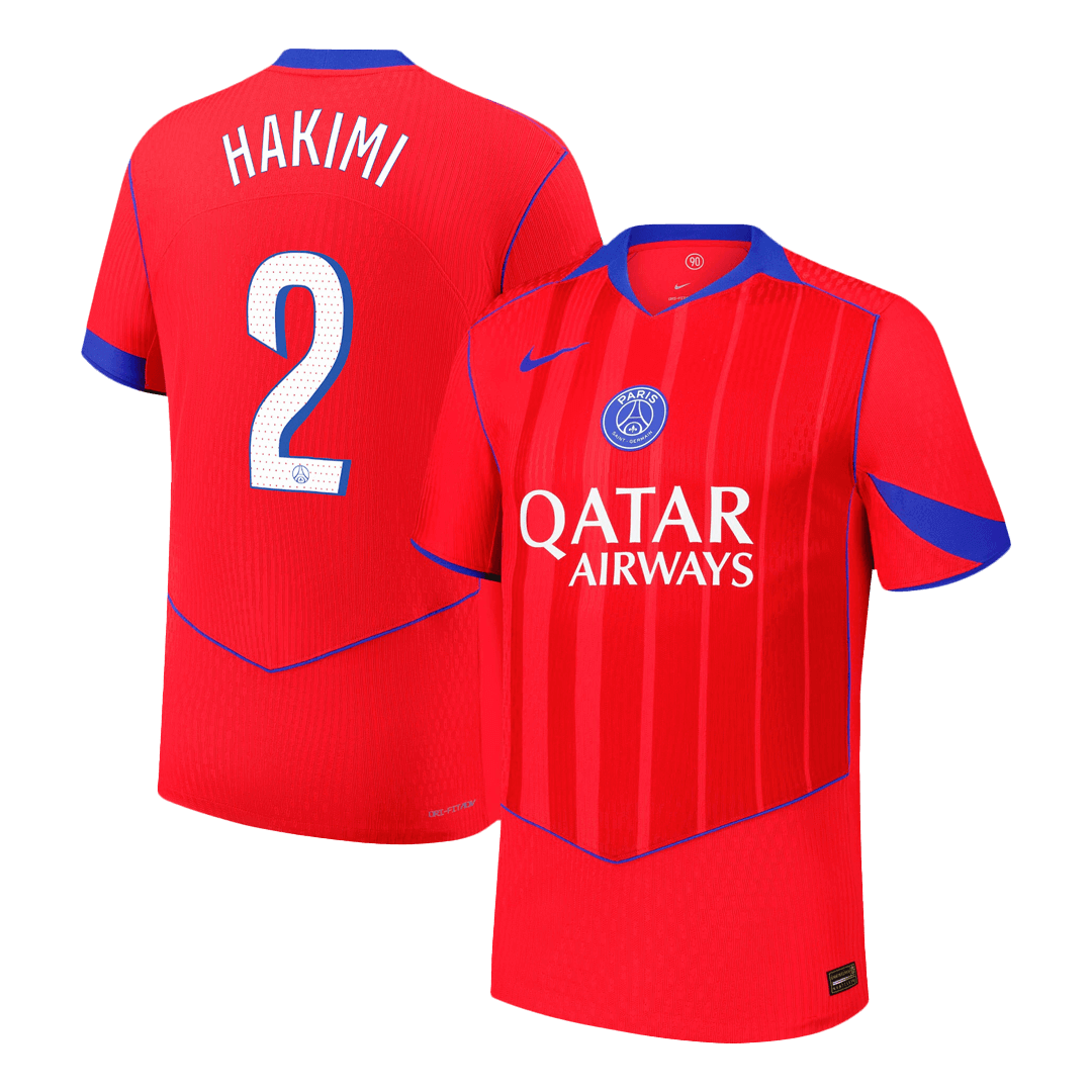 HAKIMI #2 PSG Third Away Soccer Jersey 2025/26 Player Version