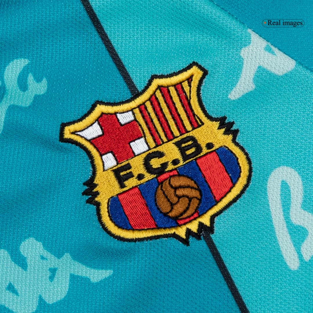 Retro 1996/97 Barcelona Away Soccer Jersey - Image 5
