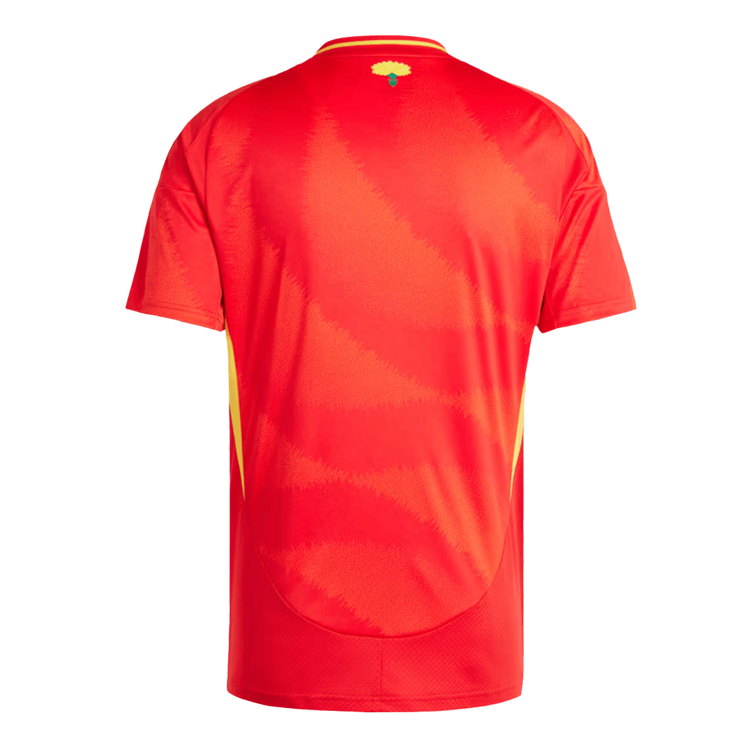 Spain Home Soccer Jersey Kit(Jersey+Shorts) Euro 2024 - Image 4