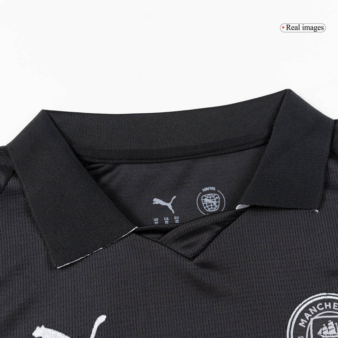 Kid's Manchester City Away Soccer Jersey Kit(Jersey+Shorts+Socks) 2025/26 - Image 3