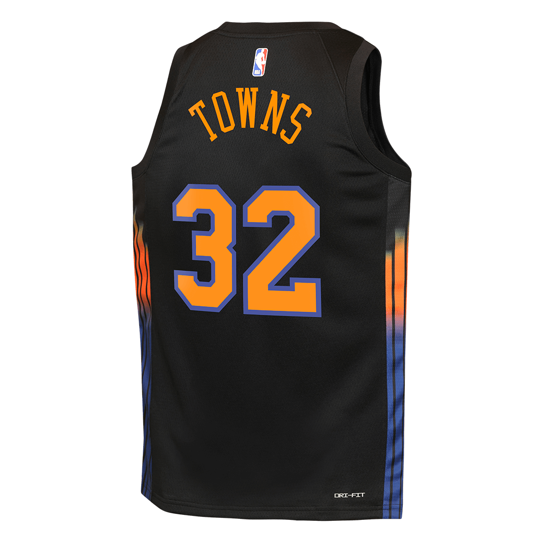 New York Knicks TOWNS #32 Swingman NBA Jersey - Statement Edition - Image 3
