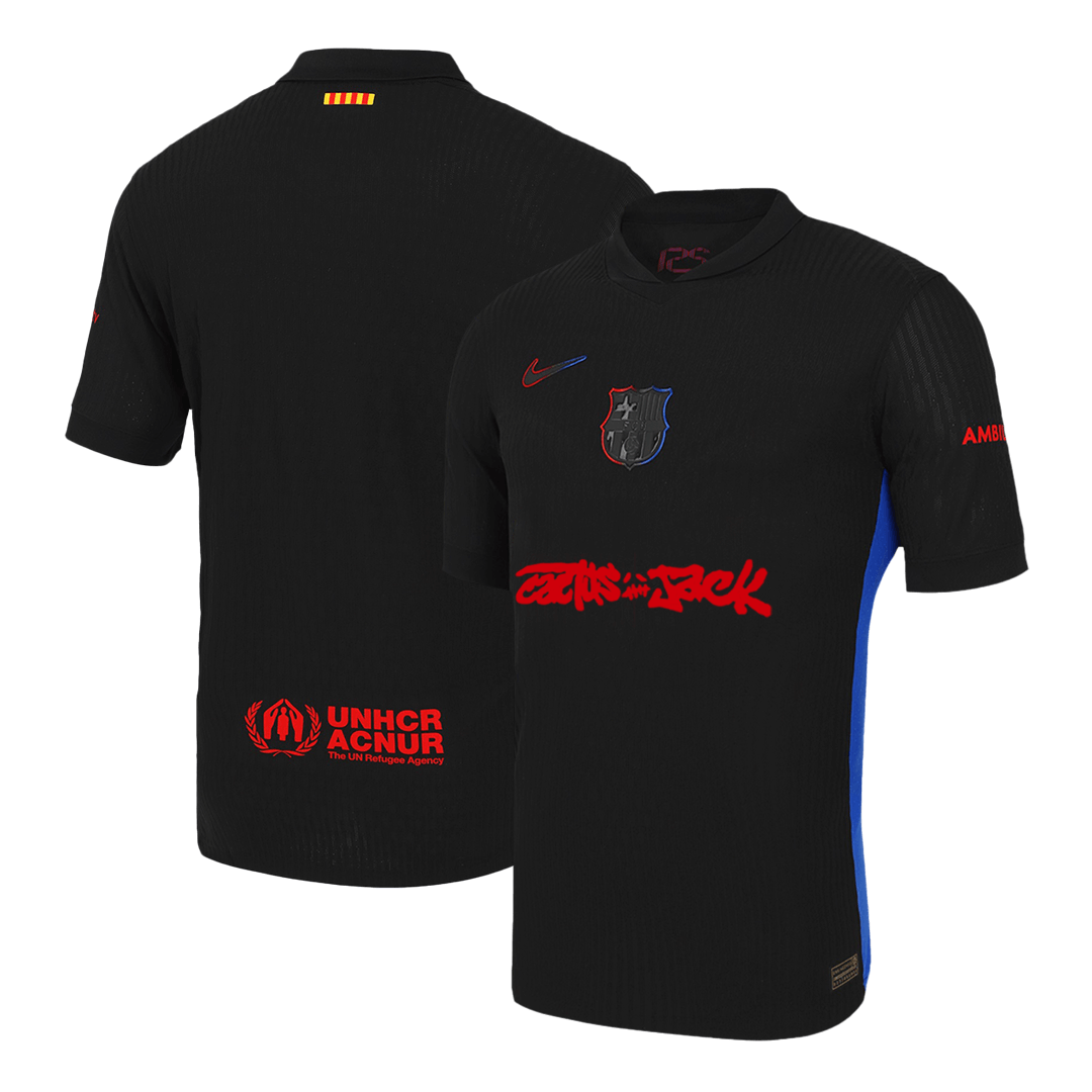 Barcelona X Travis Scott Away Soccer Jersey 2024/25 Player Version - Image 3