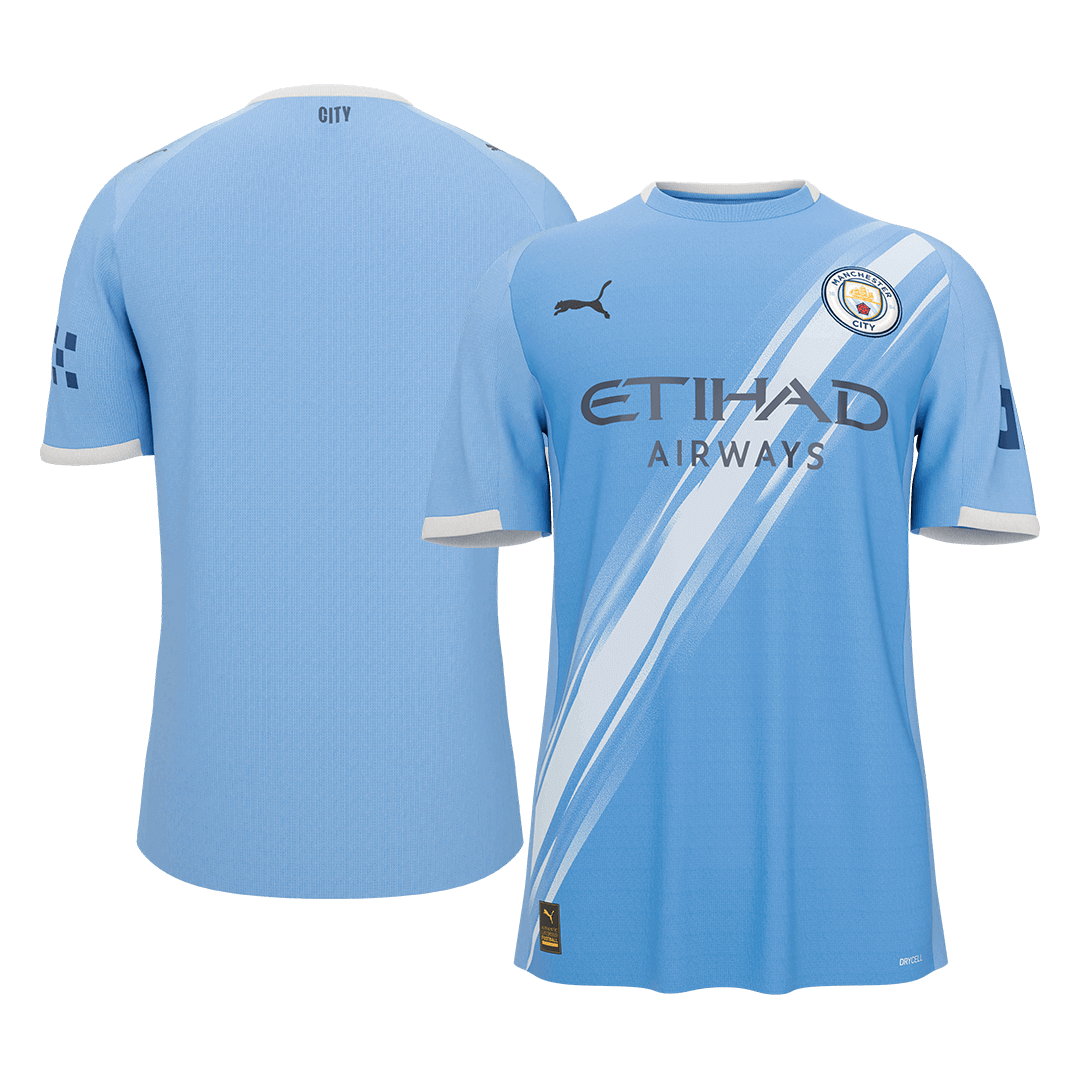 Manchester City Home Soccer Jersey 2025/26 - Image 3