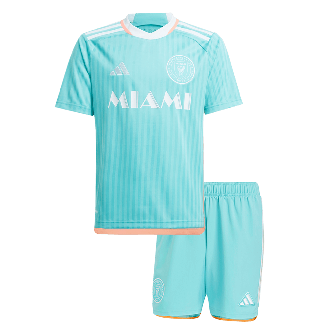 Kid's Inter Miami CF Third Away Soccer Jersey Kit(Jersey+Shorts) 2024