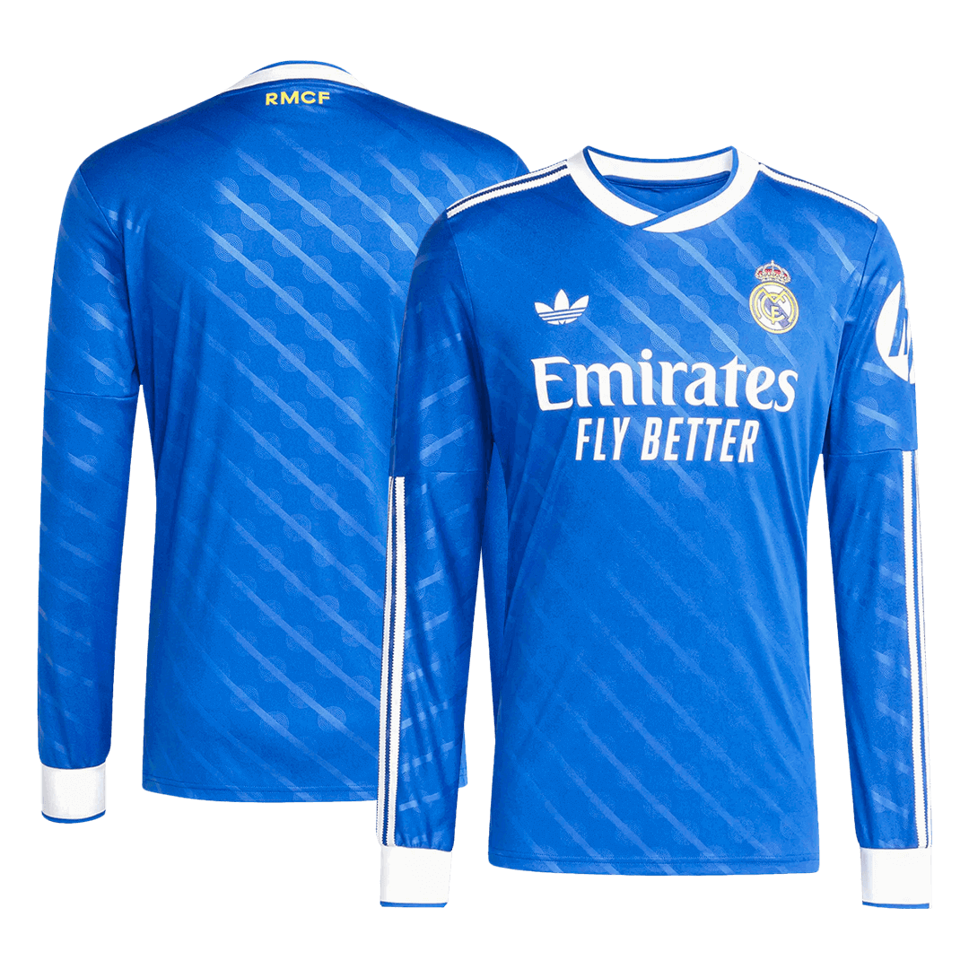 Real Madrid Third Away Long Sleeve Soccer Jersey 2025/26 - Image 3