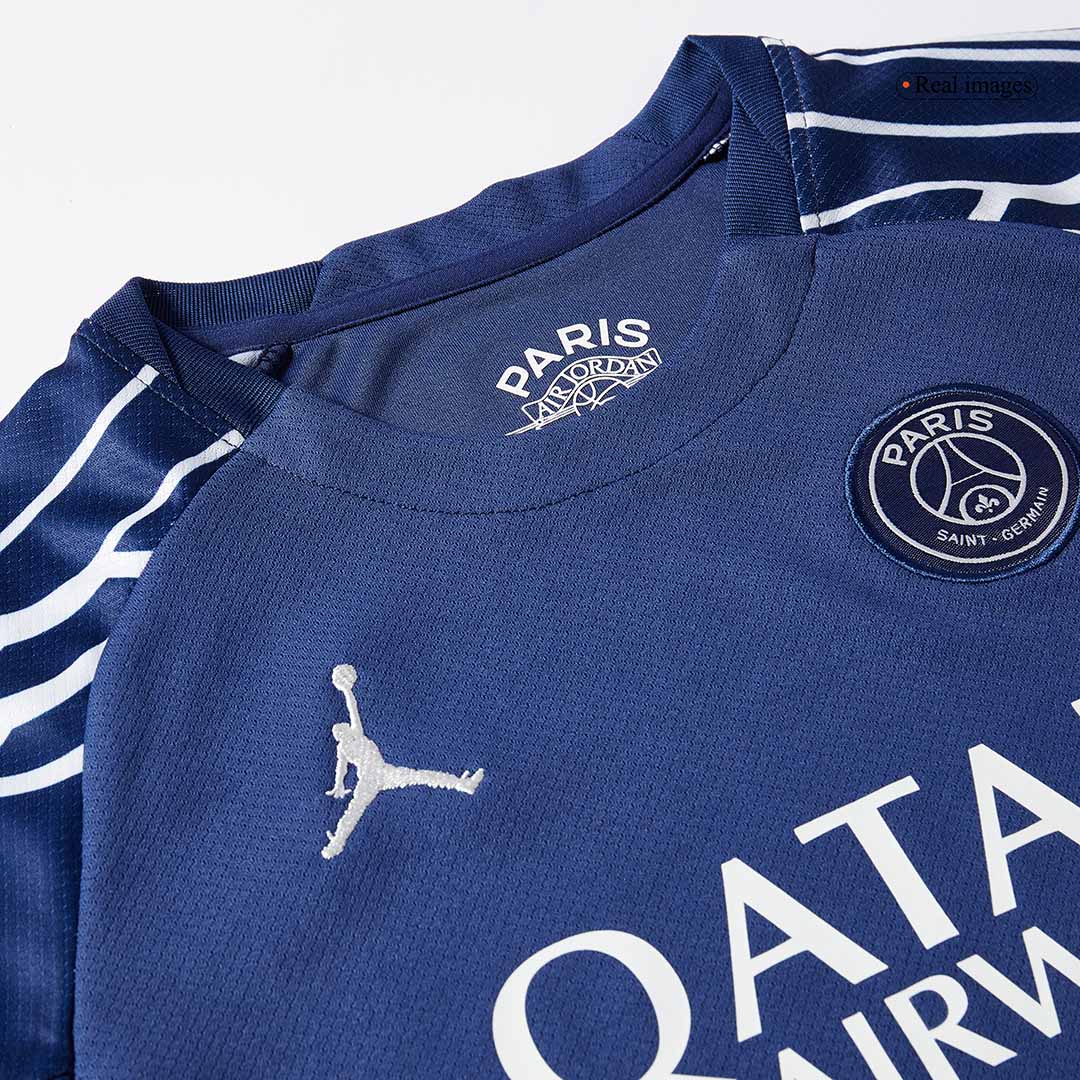 Kid's PSG Fourth Away Soccer Jersey Kit(Jersey+Shorts) 2024/25 - Image 8