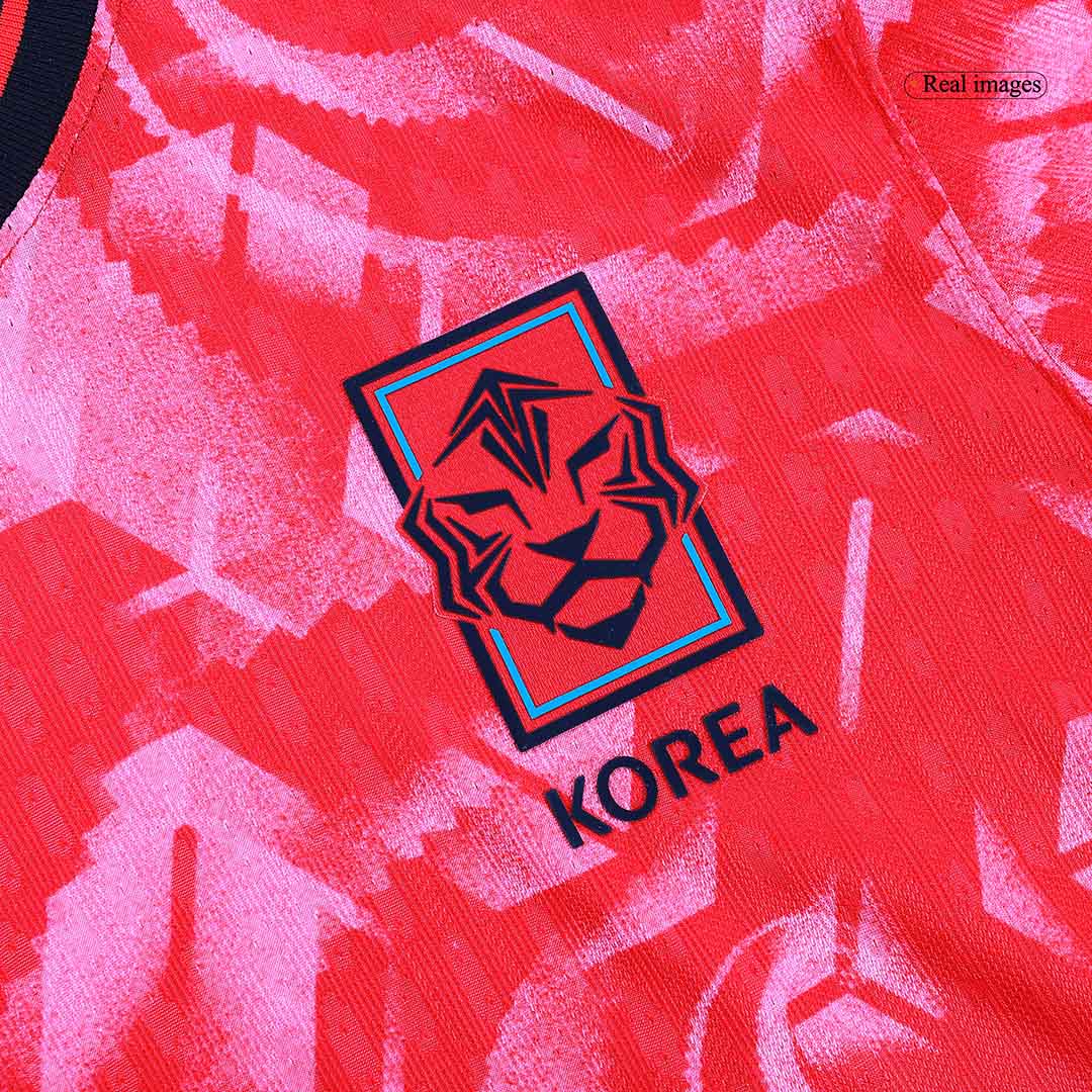 Authentic South Korea Home Soccer Jersey 2024 August - Image 5