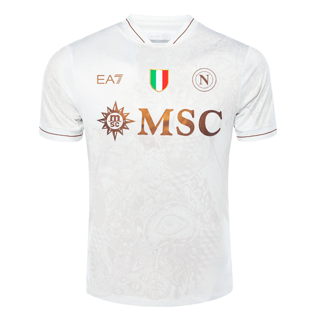 Napoli Away Soccer Jersey Kit(Jersey+Shorts) 2025/26 - Image 3