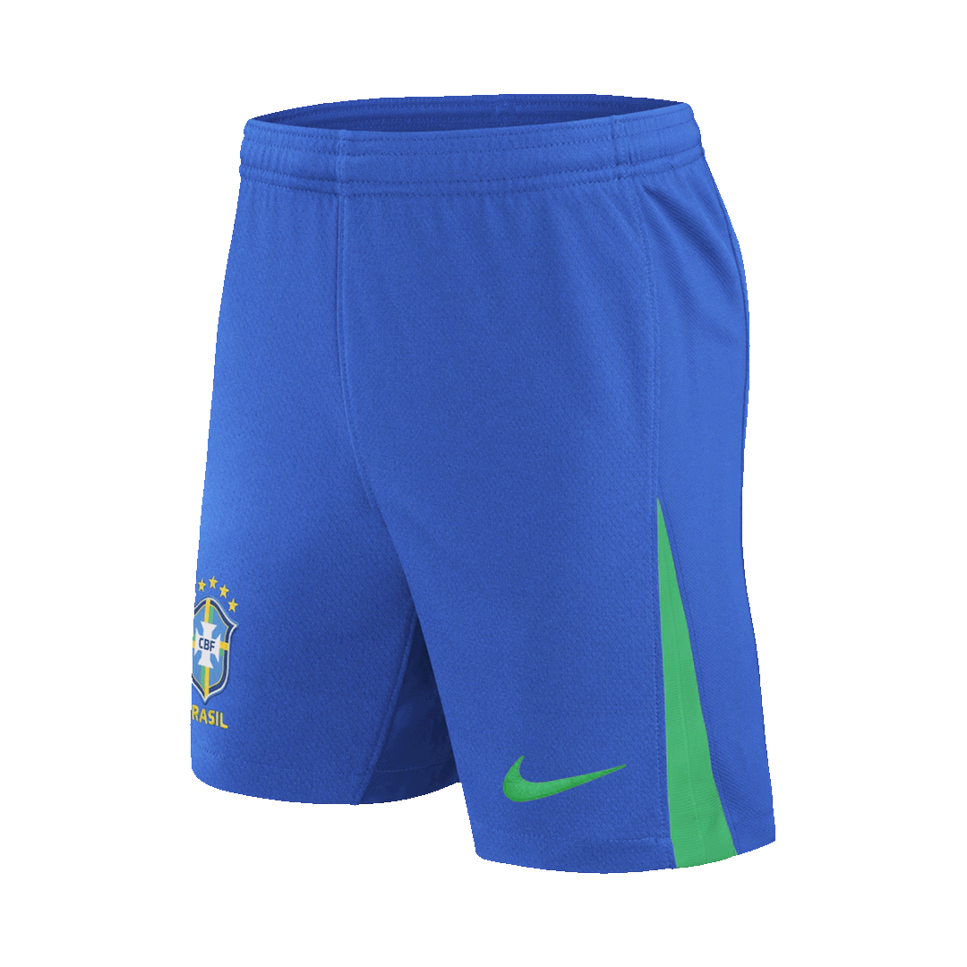 Brazil Home Soccer Jersey Kit(Jersey+Shorts) 2024 - Image 4