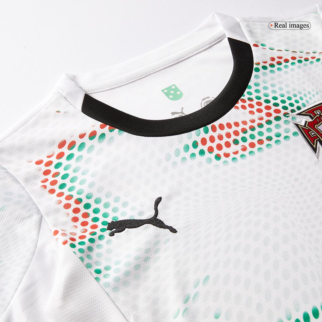 Women's RONALDO #7 Portugal Away Soccer Jersey 2025 - Image 6