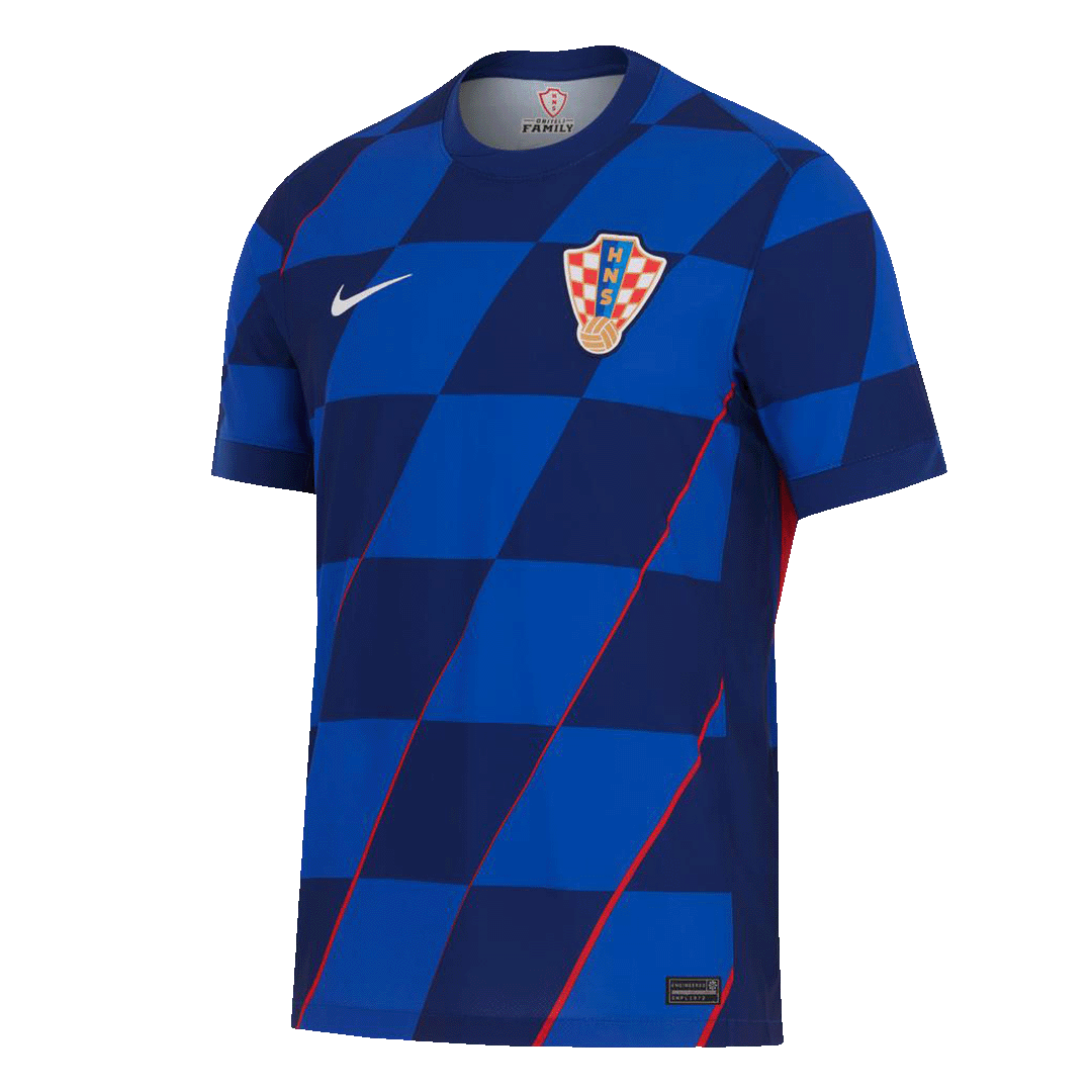 Croatia Away Soccer Jersey Euro 2024