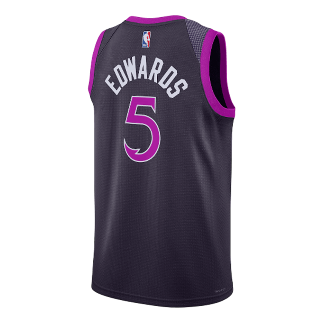 Minnesota Timberwolves EDWAROS #5 2026 Swingman NBA Jersey - City Edition - Image 3