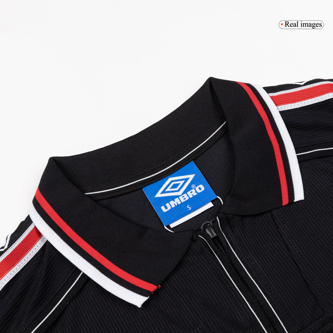 Retro 1998 Manchester United Away Long Sleeve Soccer Jersey - Image 3