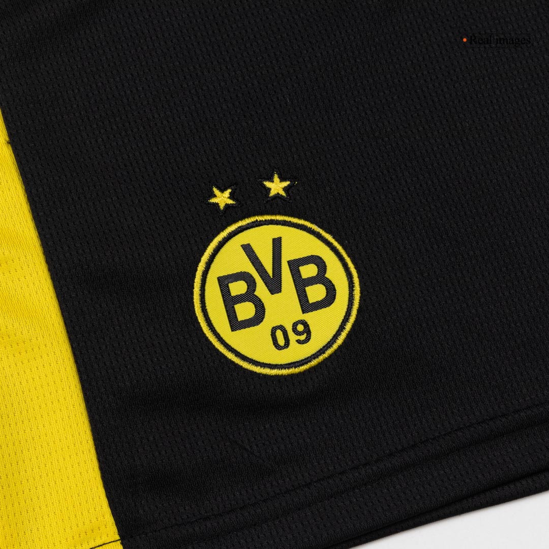 Kid's Borussia Dortmund Home Soccer Jersey Kit(Jersey+Shorts+Socks) 2025/26 - Image 14