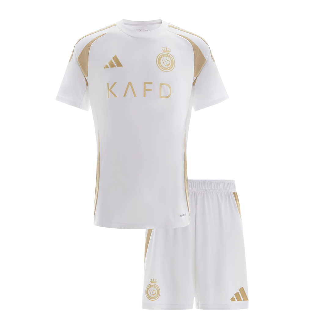 Kid's Al Nassr Third Away Soccer Jersey Kit(Jersey+Shorts) 2024/25