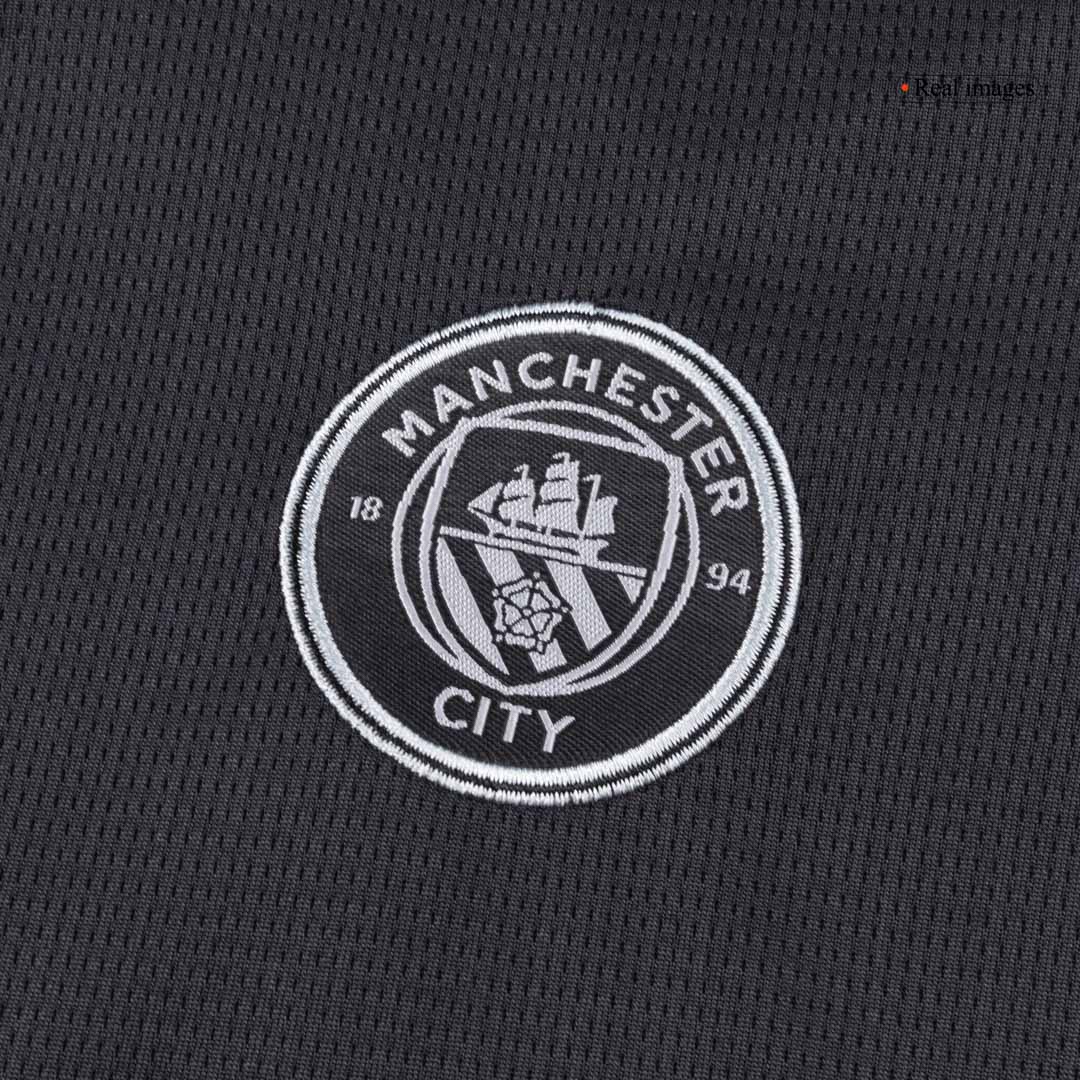 Kid's Manchester City Away Soccer Jersey Kit(Jersey+Shorts+Socks) 2025/26 - Image 4