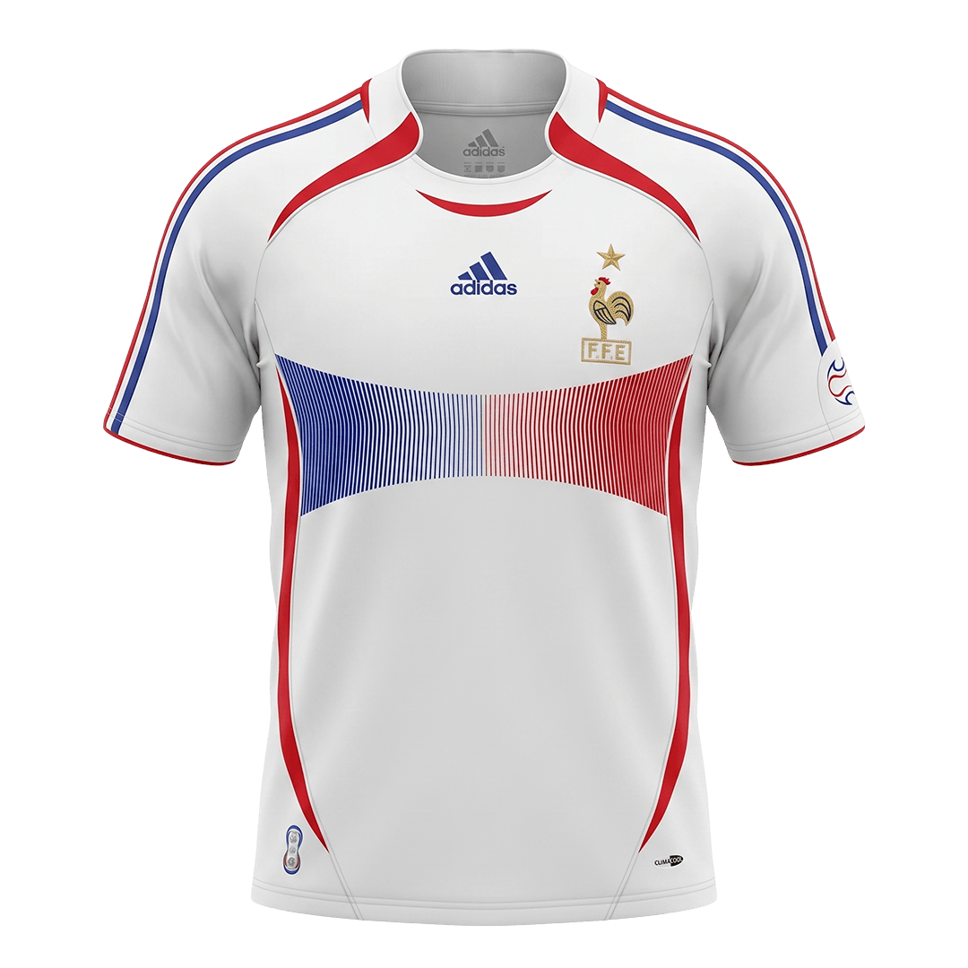 Retro 2006 France Away Soccer Jersey