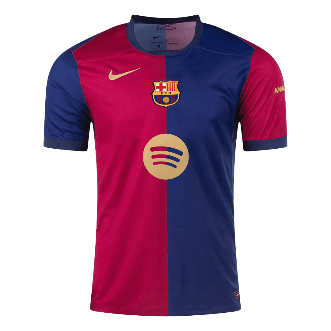 Barcelona Home Soccer Jersey 2024/25 -125th Anniversary - Image 4