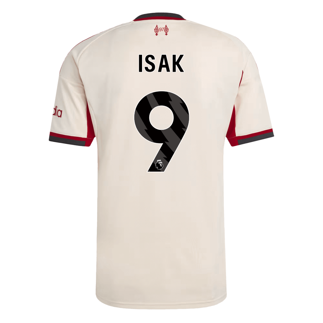 ISAK #9 Liverpool Away Soccer Jersey 2025/26 - Image 3