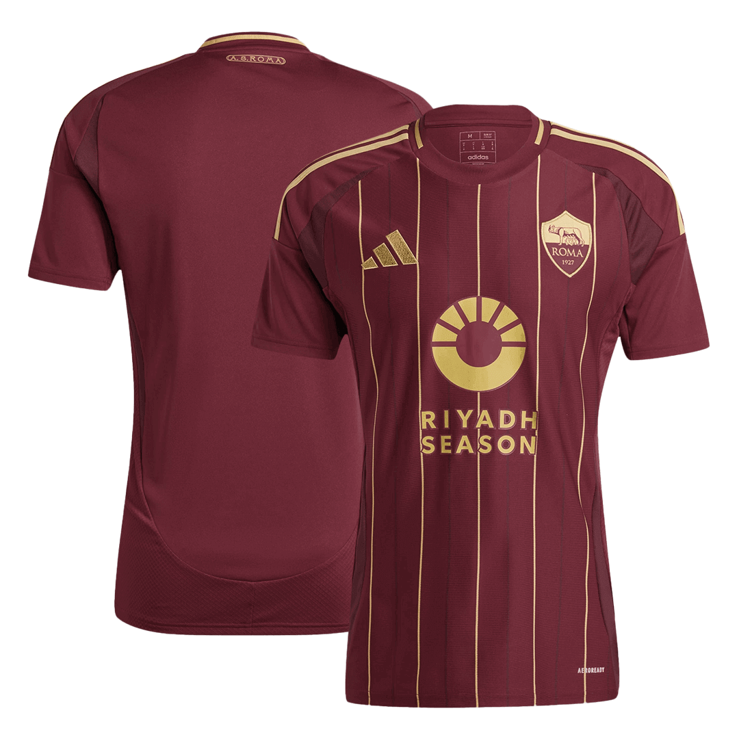 Roma Home Soccer Jersey 2024/25 - Image 3