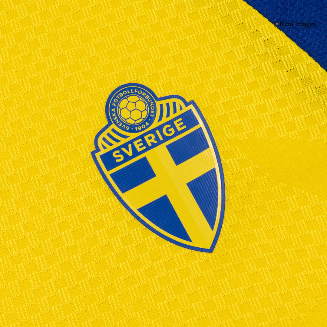 Sweden Home Soccer Jersey 2026 Player Version - Image 4