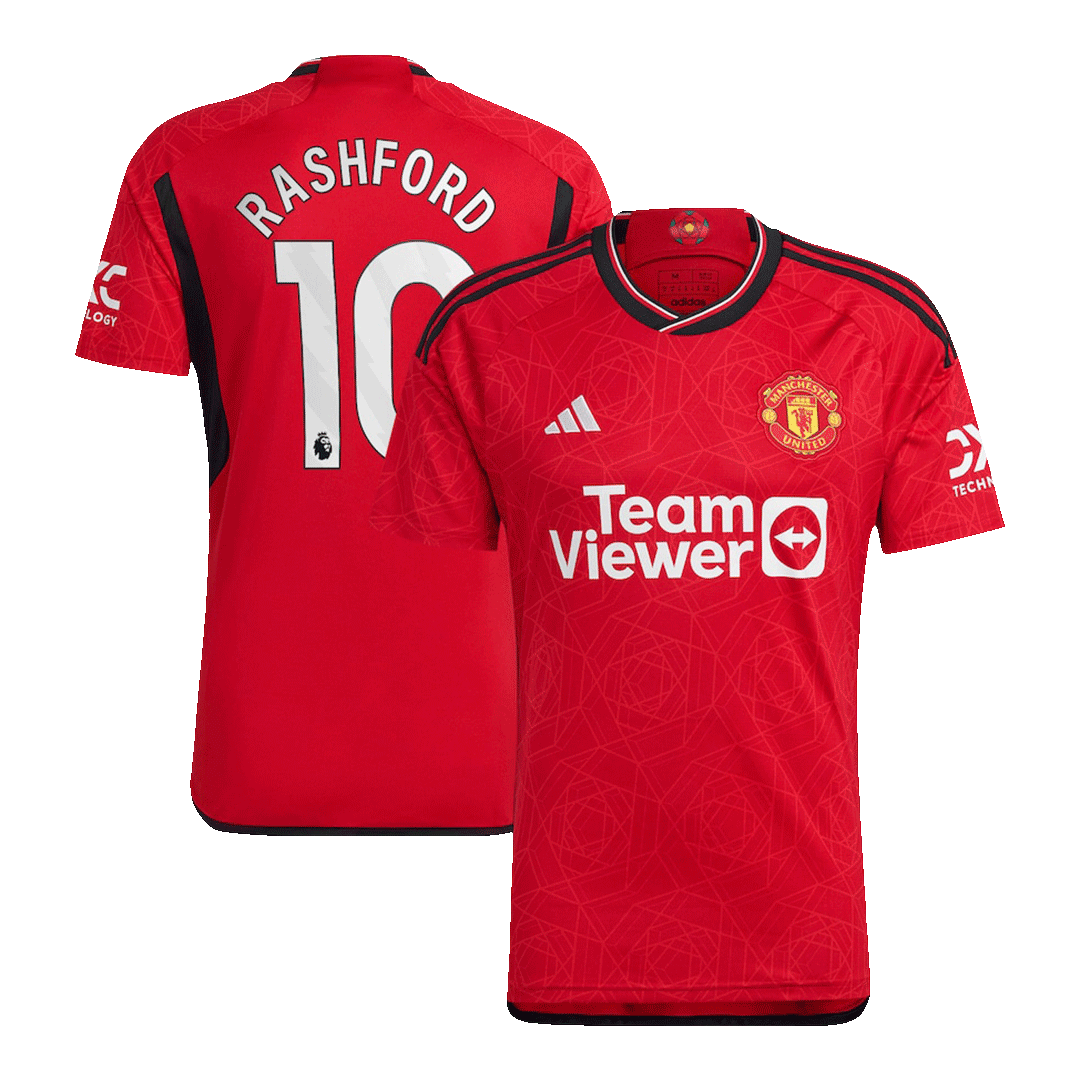 RASHFORD #10 Manchester United Home Soccer Jersey 2023/24