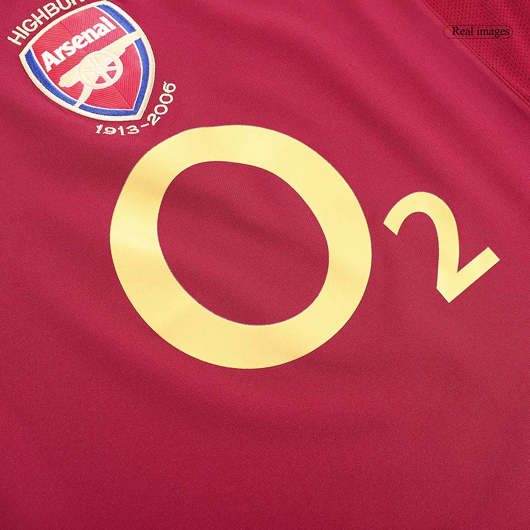 Retro 2005/06 Arsenal Home Soccer Jersey - Image 7