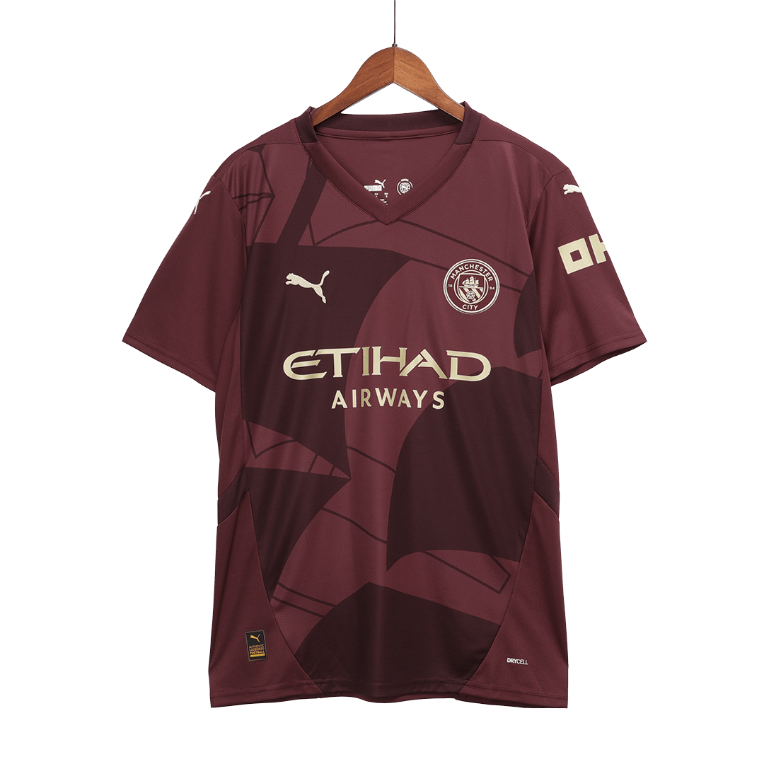 HAALAND #9 Manchester City Third Away Soccer Jersey 2024/25 -UCL - Image 5