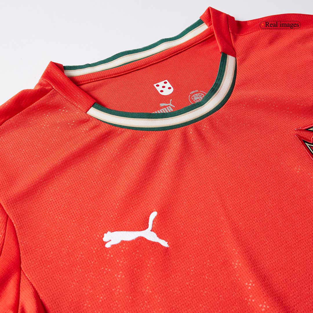 Portugal Home Long Sleeve Soccer Jersey 2025 - Image 7