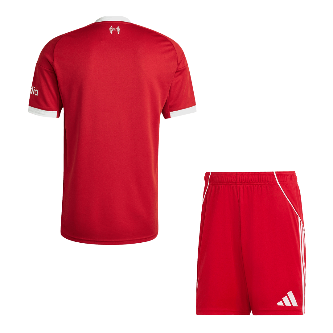 Liverpool Home Soccer Jersey Kit(Jersey+Shorts) 2025/26 - Image 2