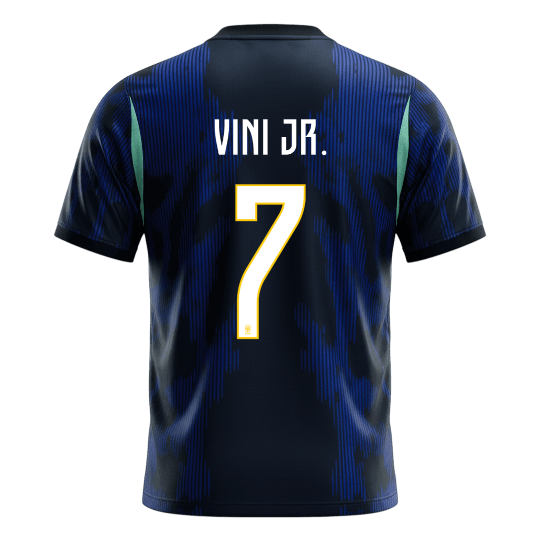 VINI JR. #7 Brazil Away Soccer Jersey 2026 - Image 3