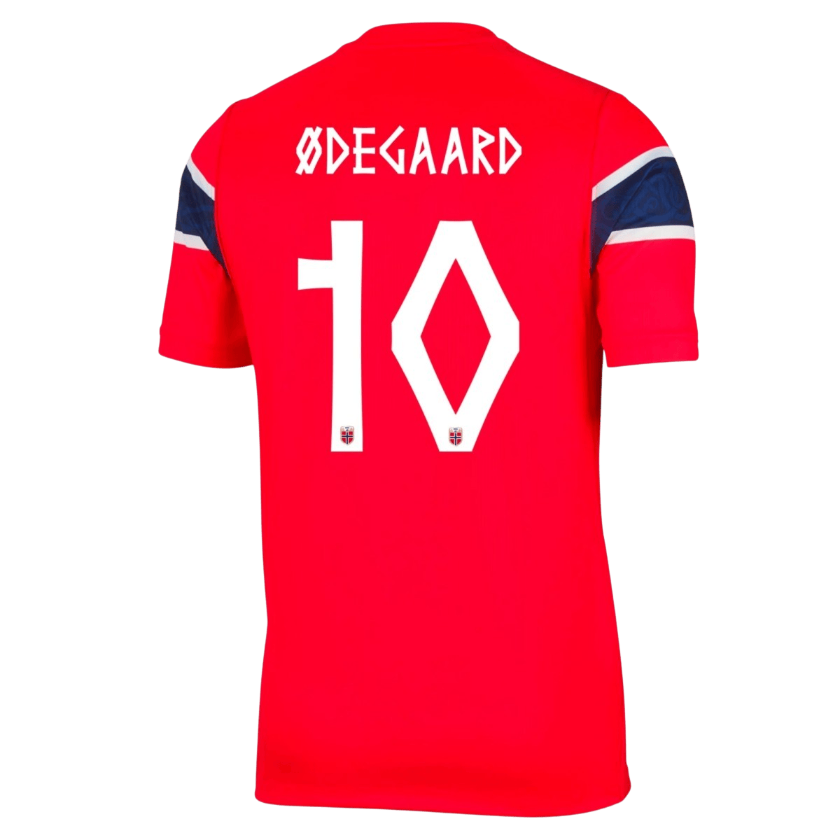 Ødegaard #10 Norway Home Soccer Jersey 2026