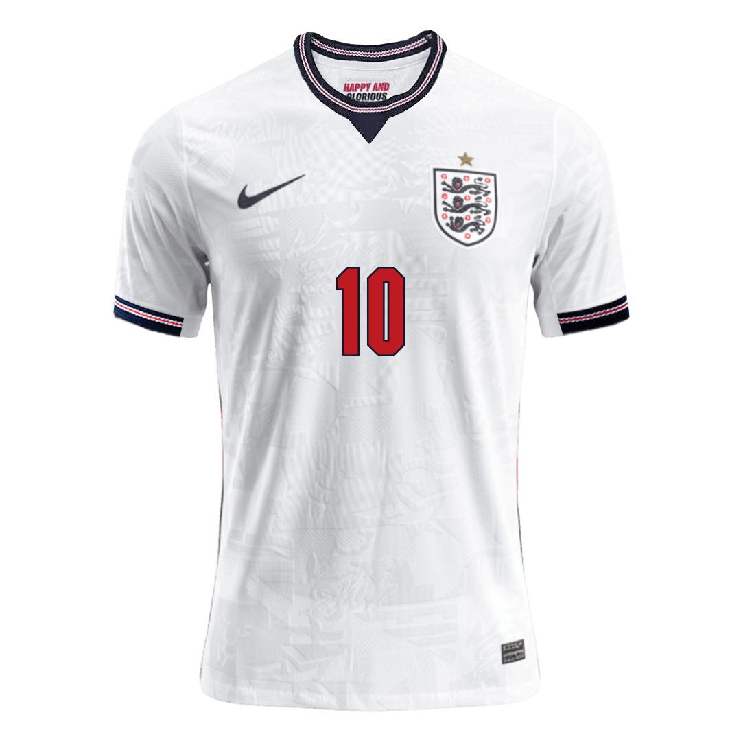 BELLINGHAM #10 England Home Soccer Jersey 2026 Player Version - Image 4