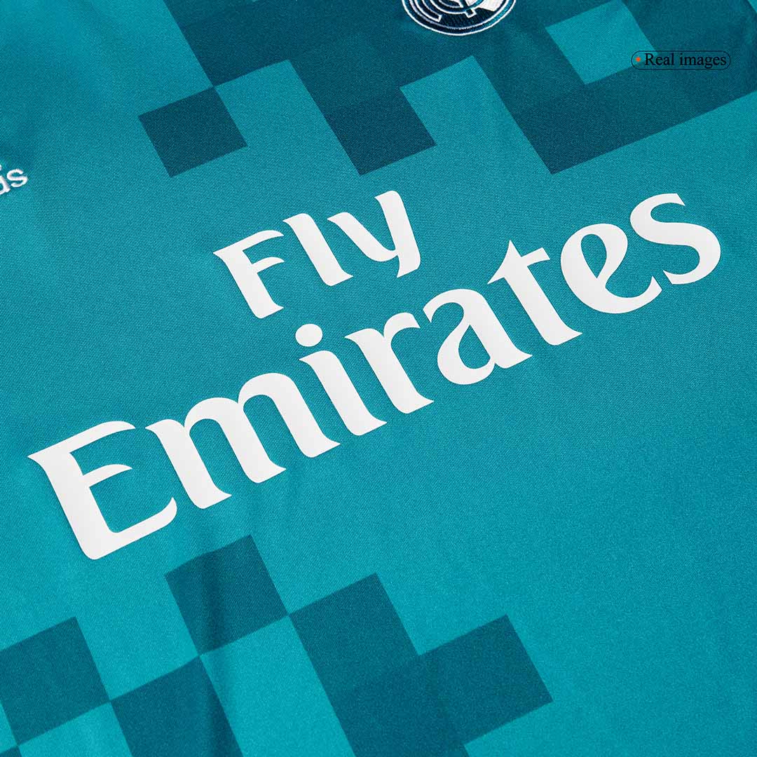 Retro 2017/18 Real Madrid Third Away Soccer Jersey - Image 9