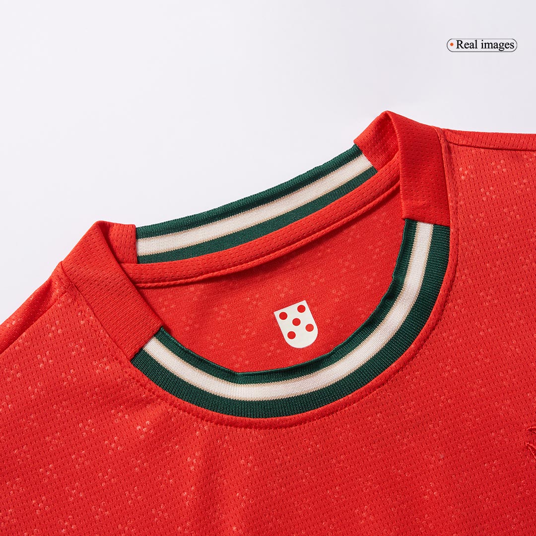 Kid's Portugal Home Soccer Jersey Kit(Jersey+Shorts) 2025 - Image 8