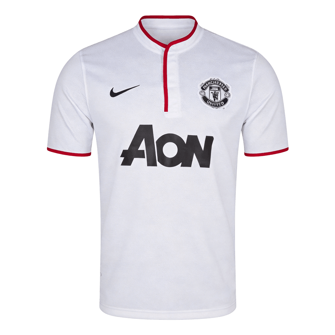 Retro 2013/14 Manchester United Away Soccer Jersey