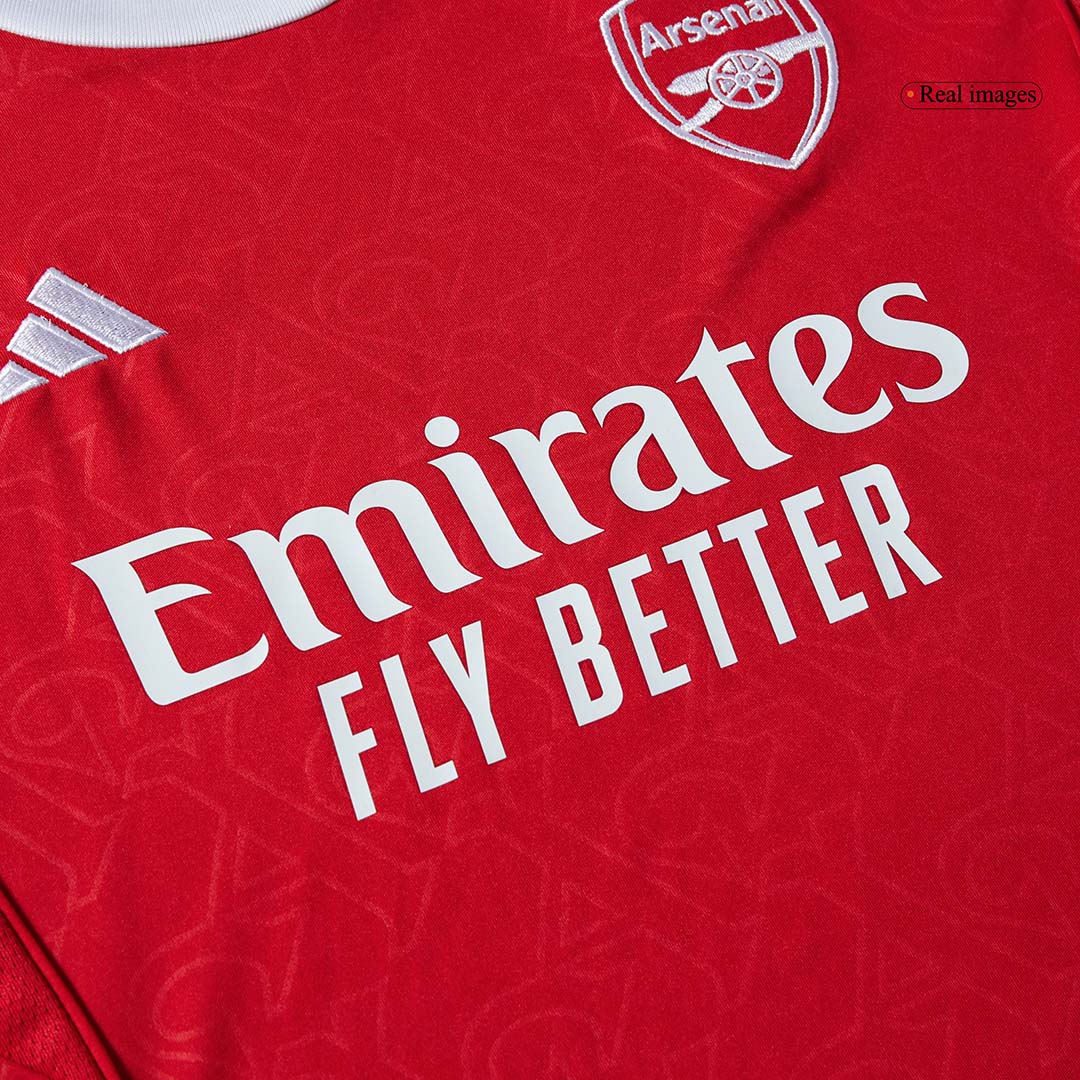 Kid's Arsenal Home Soccer Jersey Kit(Jersey+Shorts+Socks) 2025/26 - Image 10
