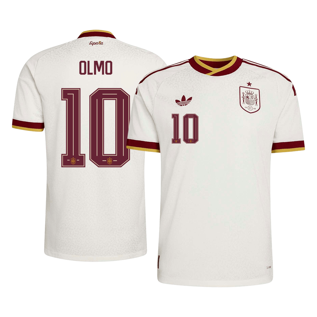 OLMO #10 Spain Away Soccer Jersey 2026 Player Version