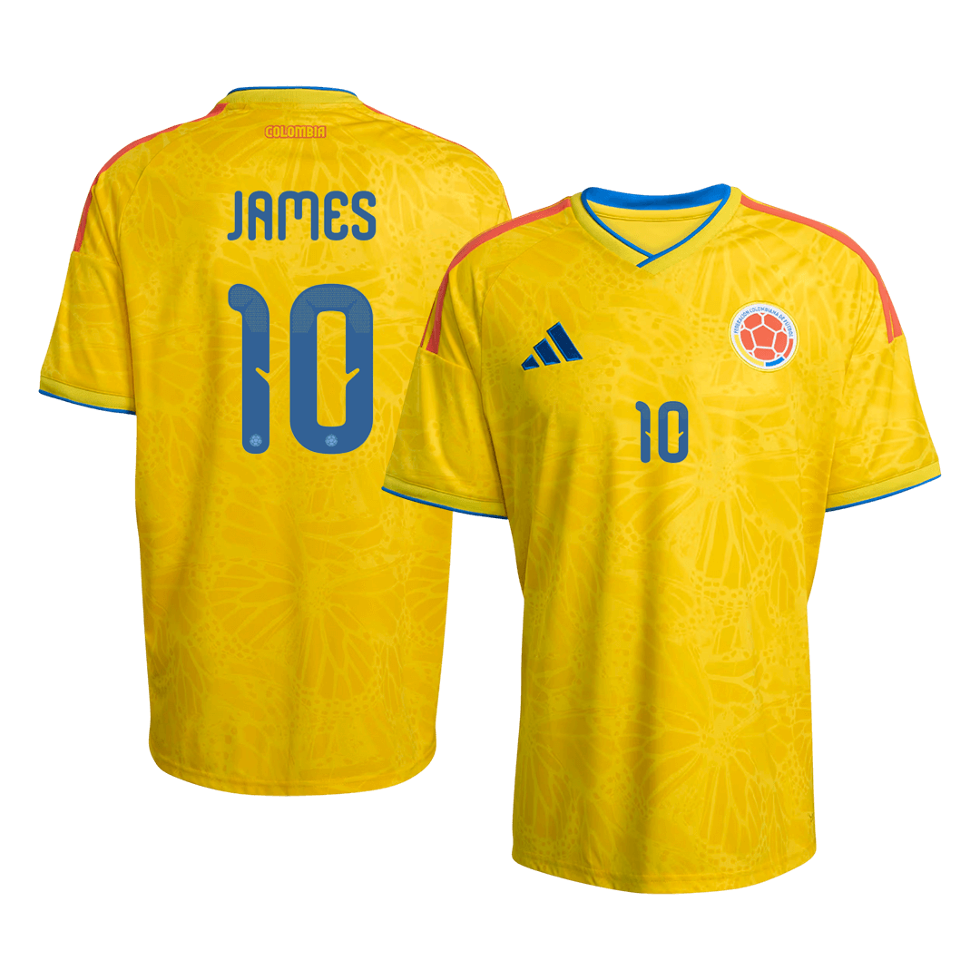 JAMES #10 Colombia Home Soccer Jersey 2026