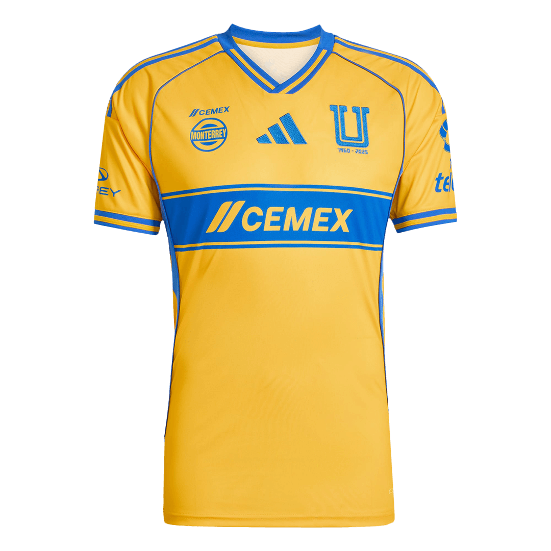 Tigres UANL Home Soccer Jersey 2025/26 - Image 4