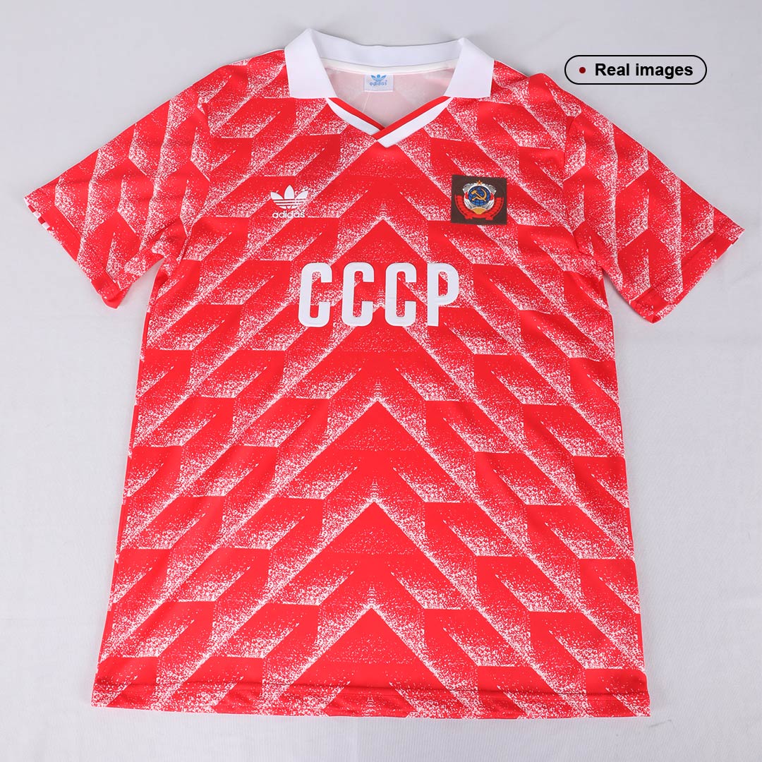 Retro 1987/88 Soviet Union Home Soccer Jersey - Image 8