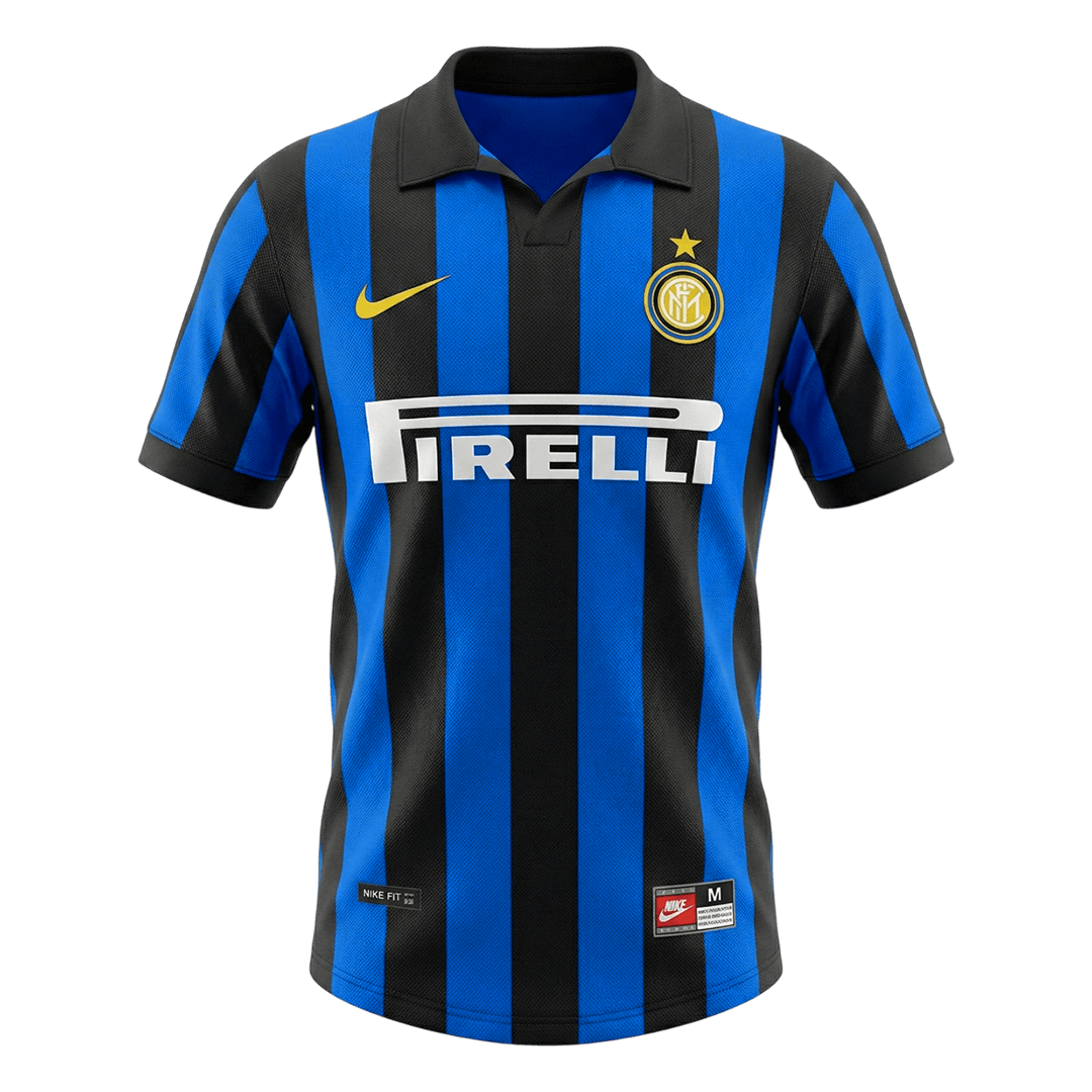 Retro 1998/99 Inter Milan Home Soccer Jersey - Image 2