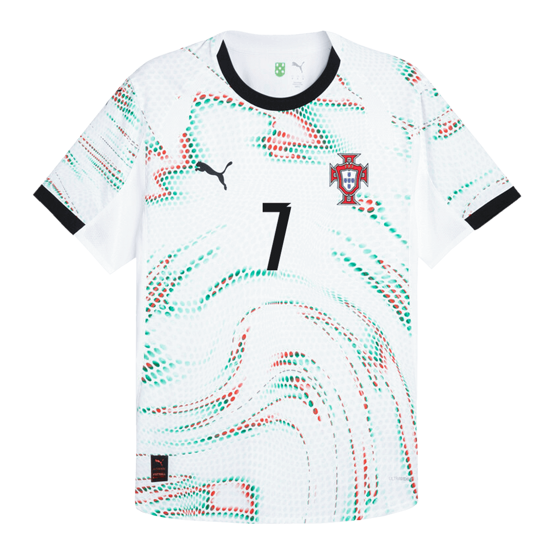 Authentic RONALDO #7 Portugal Away Soccer Jersey 2025 - Image 2
