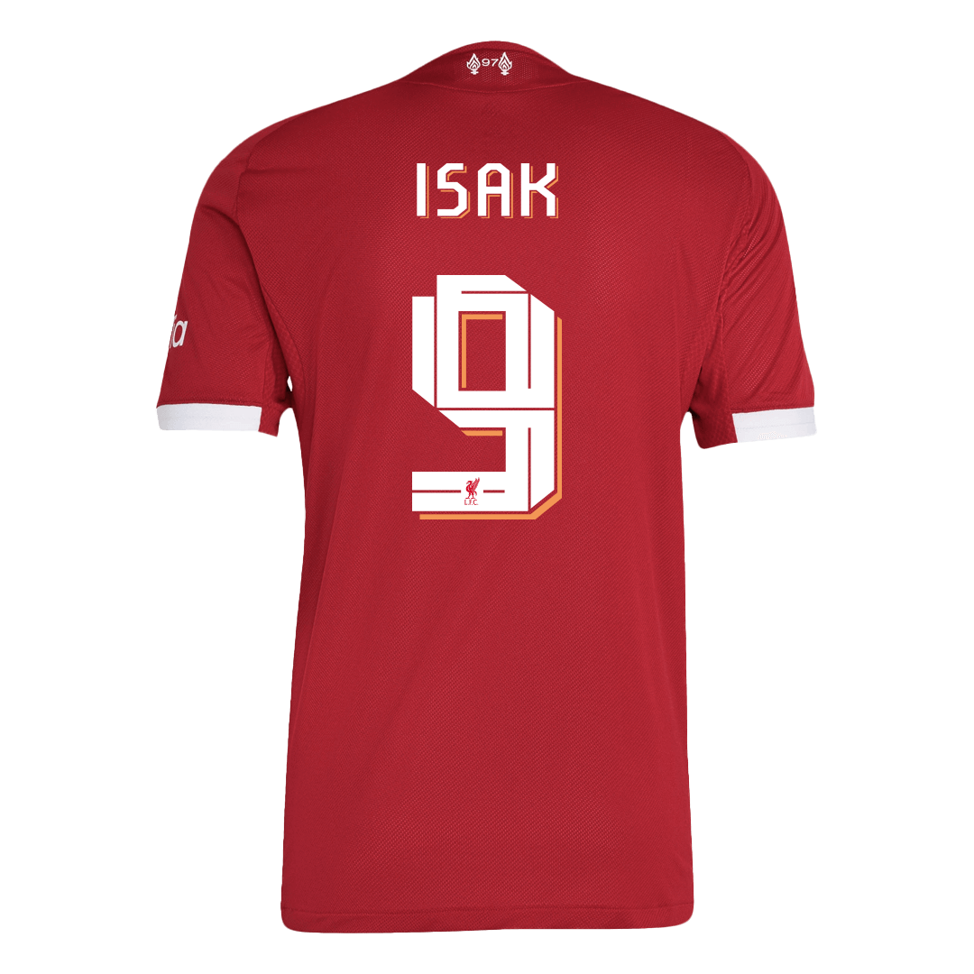 ISAK #9 Liverpool Home Soccer Jersey 2025/26 - UCL Player Version - Image 3