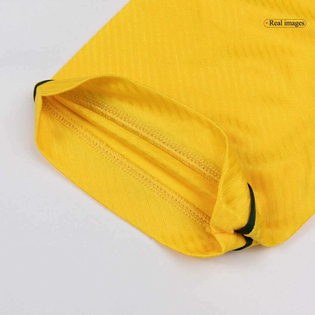 Retro 1994 Brazil Home Soccer Jersey - Image 9