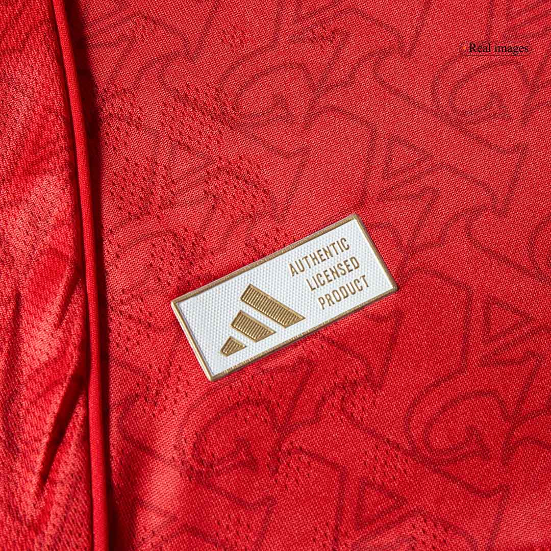 SALIBA #2 Arsenal Home Soccer Jersey 2025/26 Player Version - Image 13