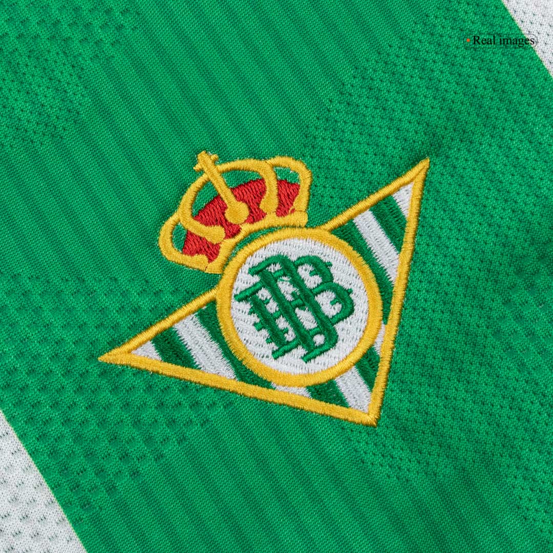 Real Betis Home Long Sleeve Soccer Jersey 2025/26 - Image 6