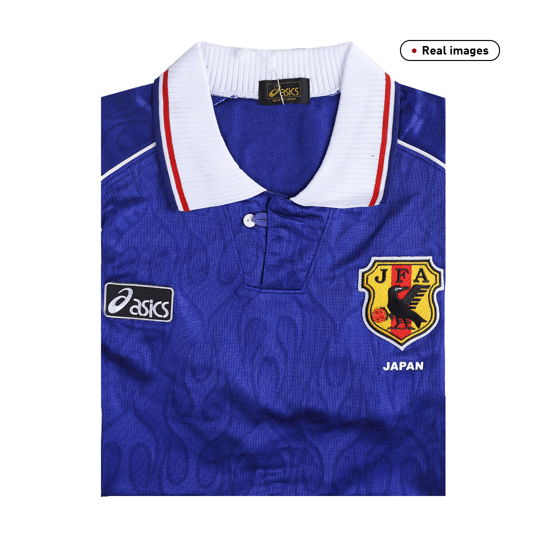 Retro 1998 Japan Home Soccer Jersey - Image 3