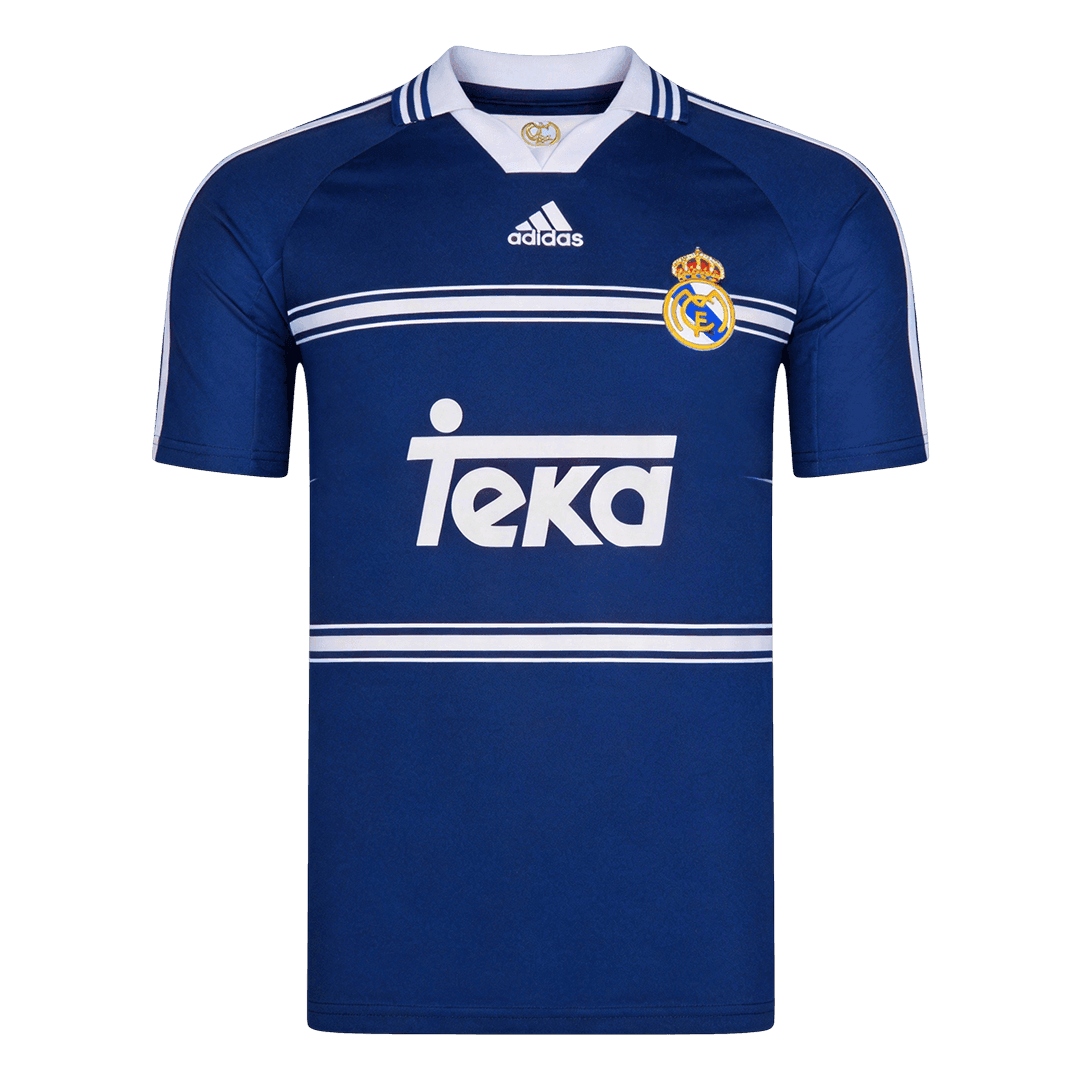 Retro 1998/99 Real Madrid Away Soccer Jersey